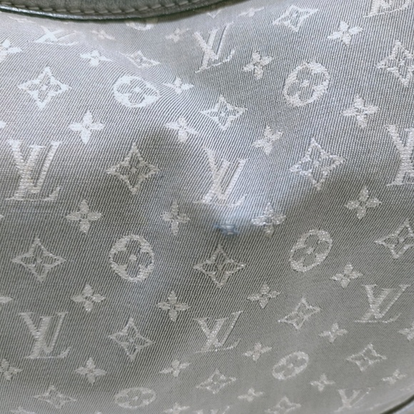 Louis Vuitton handbag Lv Manon MM grey monogram mini lin handbag - Picture 5 of 8